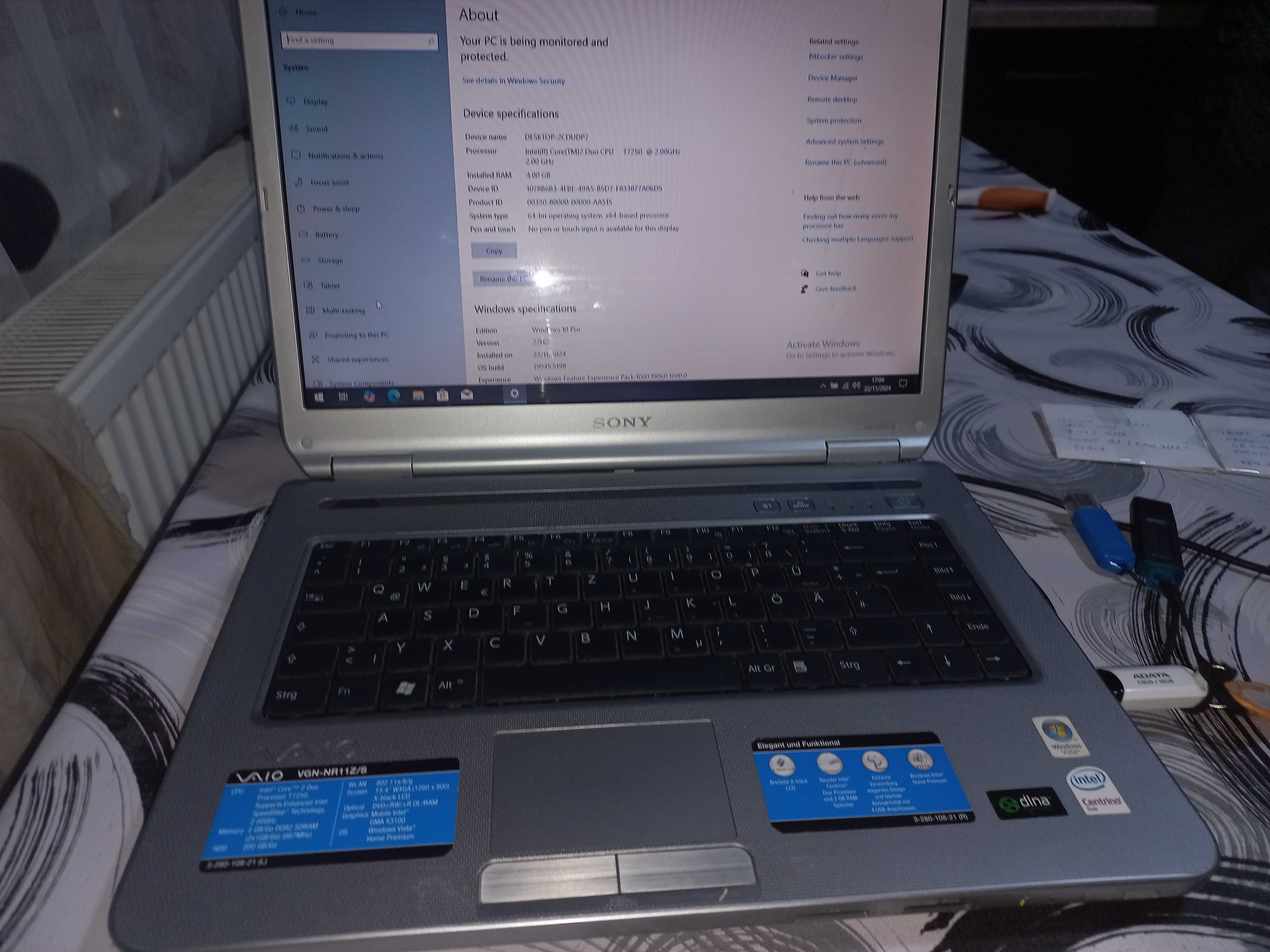 Laptop Sony Vaio PCG 7z1m