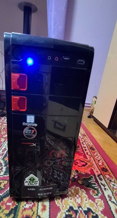 Vand PC Gaming  I5 6600k si GTX 1060 HDD 1 TB si SSD Samsung Evo 250GB