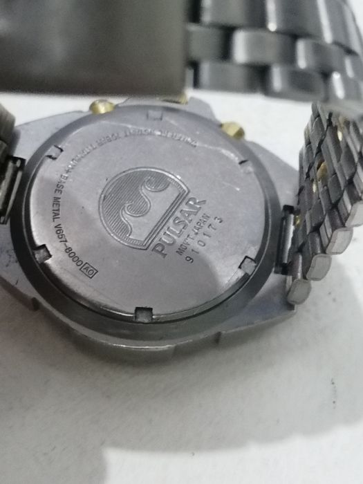 Ceas vintage chronograph Pulsar titanium