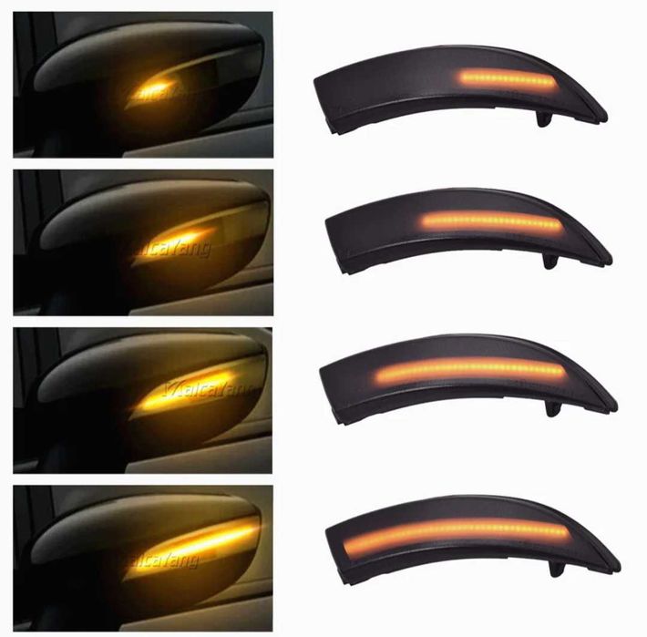 Динамични бягащи мигачи за огледалата за Ford Fiesta B-Max Форд Фиеста