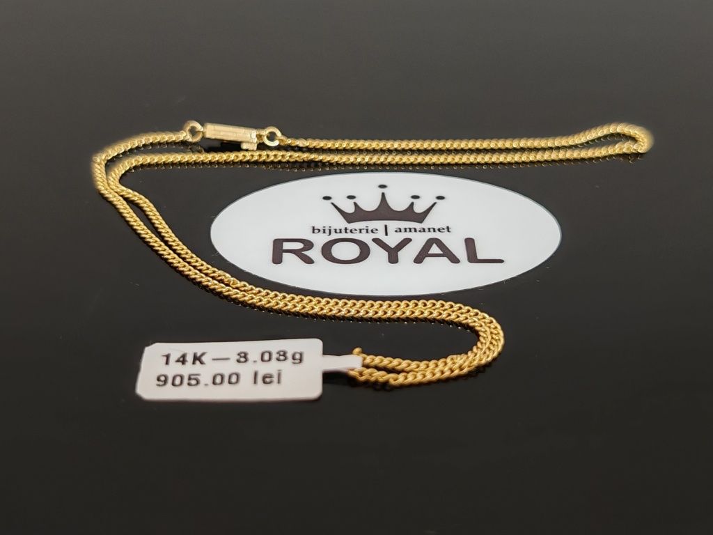 Bijuteria Royal CB : Lant copil aur 14K 3,03 gr