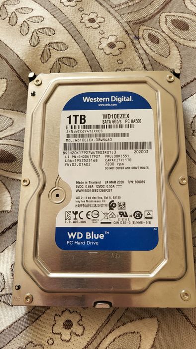 Жесткий диск HHD 1TB