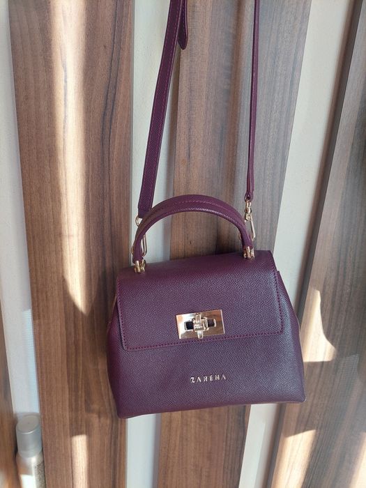 Естествена кожа чанта ZARENA