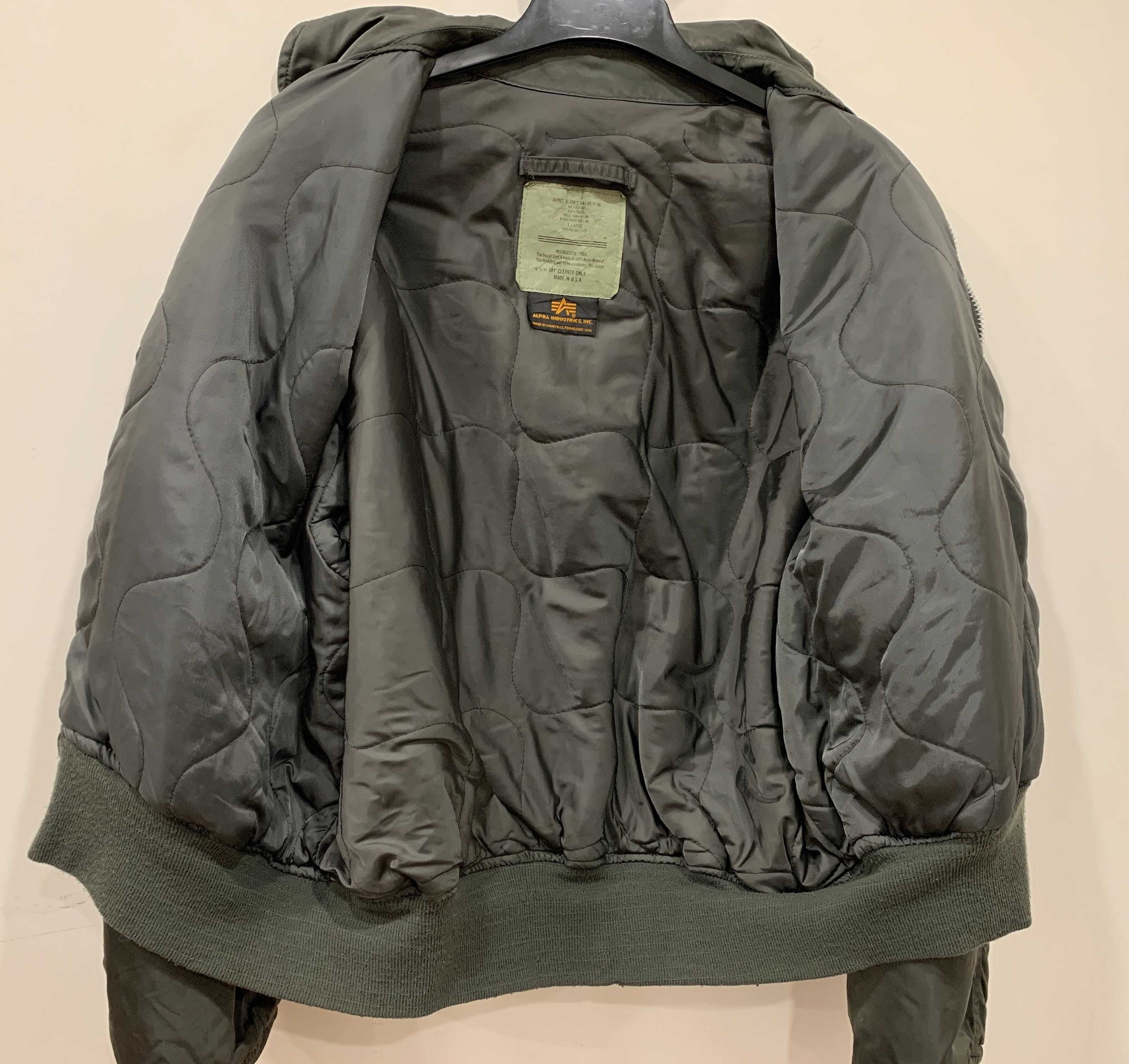 Geaca Alpha Industries bomber jacket aviatie XL