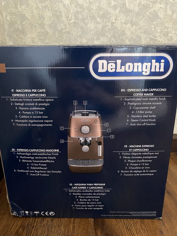 Кофеварка DeLonghi ECI341.CP DISTINTA