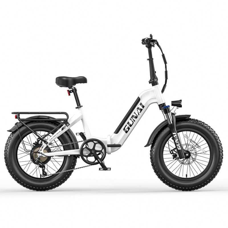 Bicicleta Electrica GUNAI GN20, Motor BAFANG 500W, 35 km/h, 48V 15AH