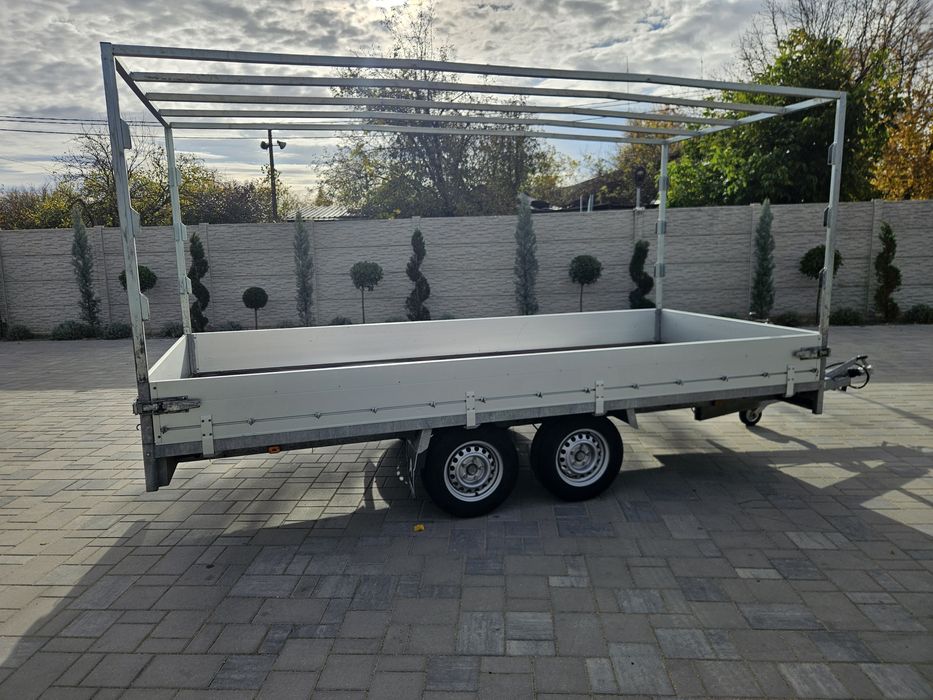 Remorca anssems 2500 kg cu prelata 4x1,80x1,80