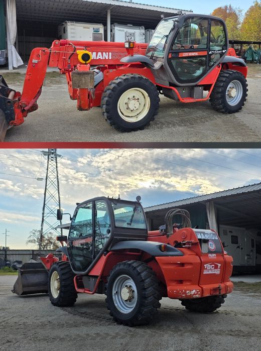 Încărcător telescopic Manitou 1340 cu 3400H originale IMPECABIL