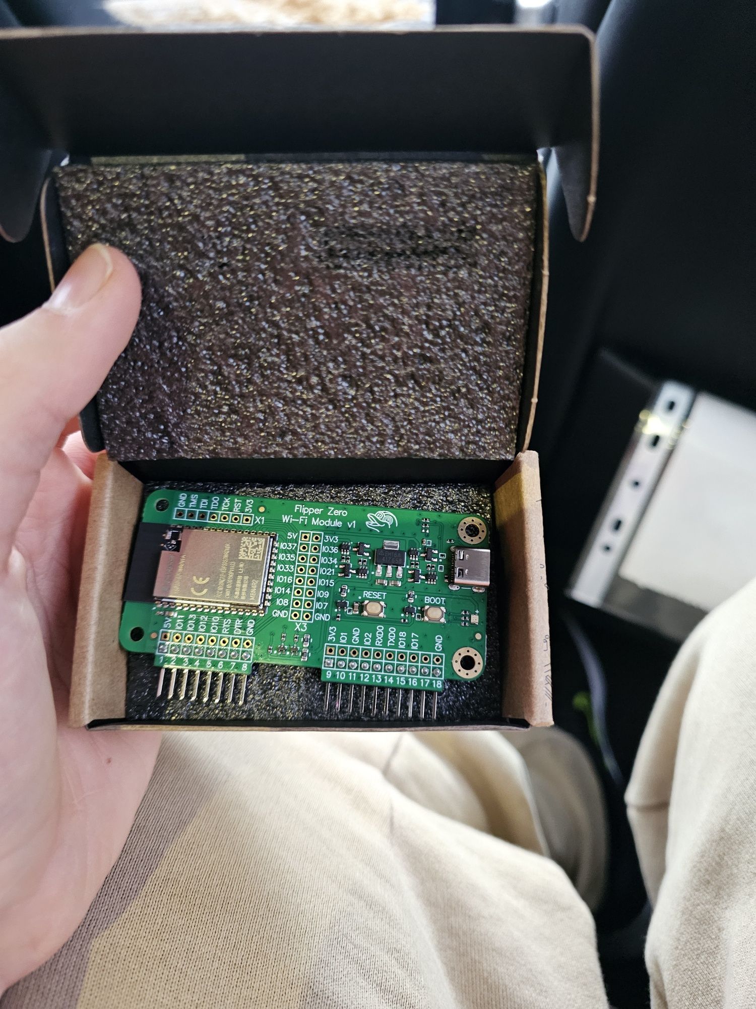 Flipper zero + WiFi development board