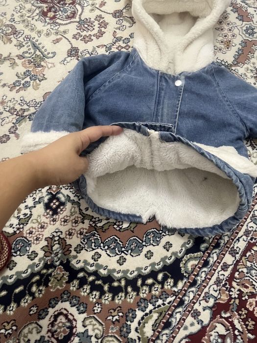 Джинсовка зимний детский
