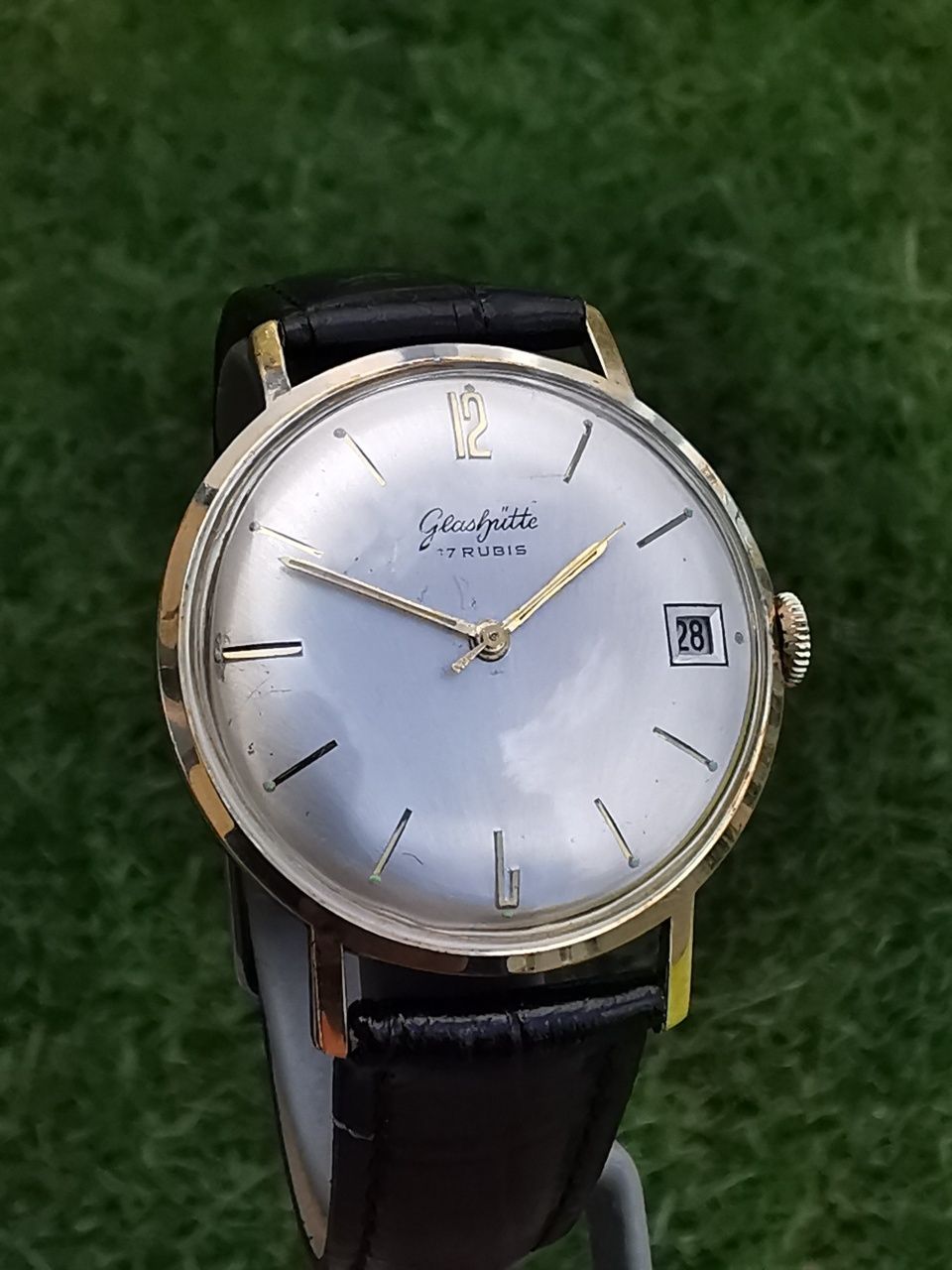 Ceas Glashutte -Int Manuala 36 mm -Funcționează excelent !