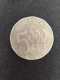 Moneda colectie 5000 lei din 2002