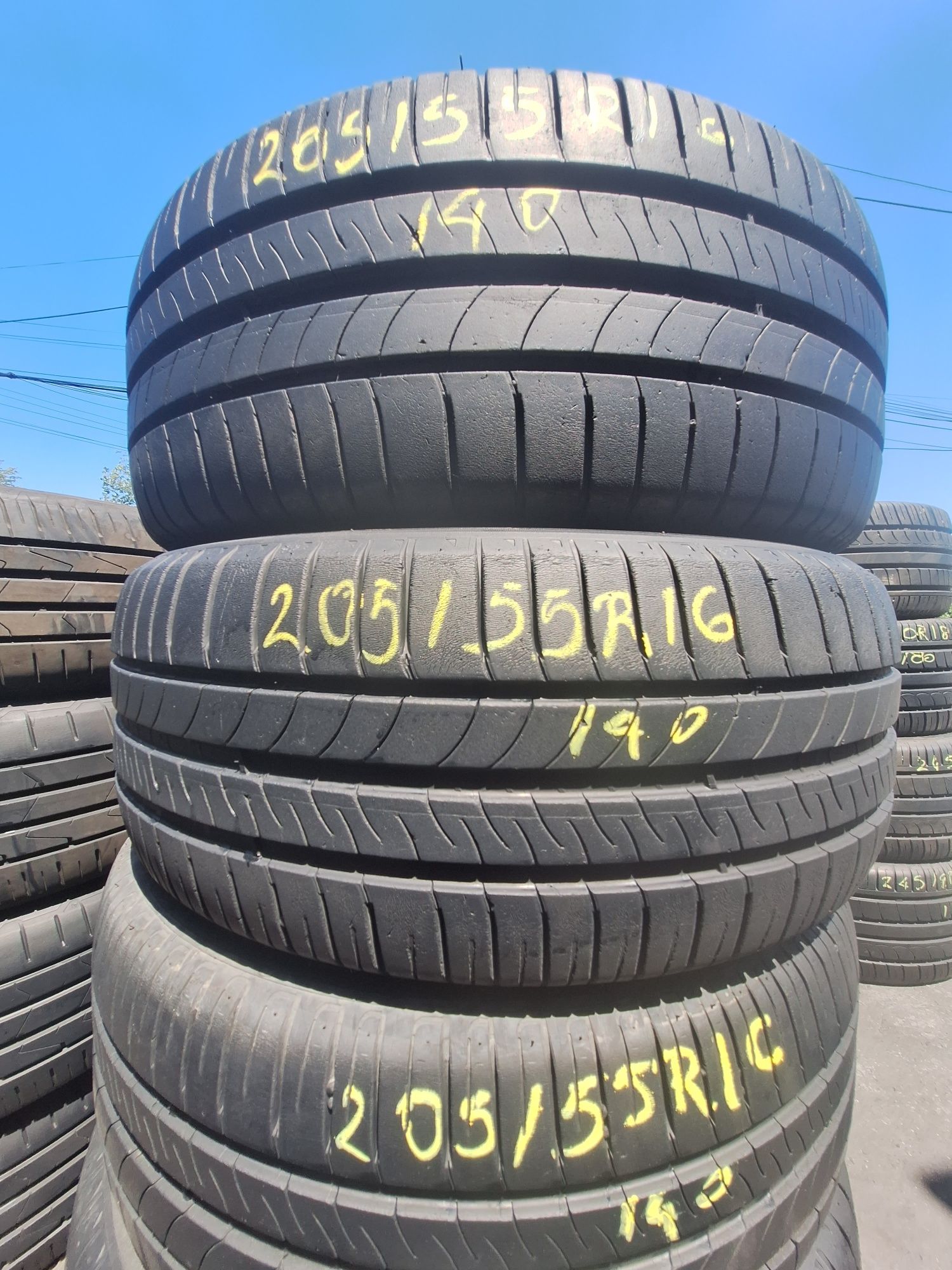 4 anvelope vara 205/55r16 Michelin Montaj Gratuit