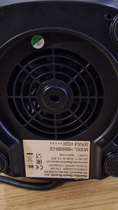 Blender Hamilton Beach