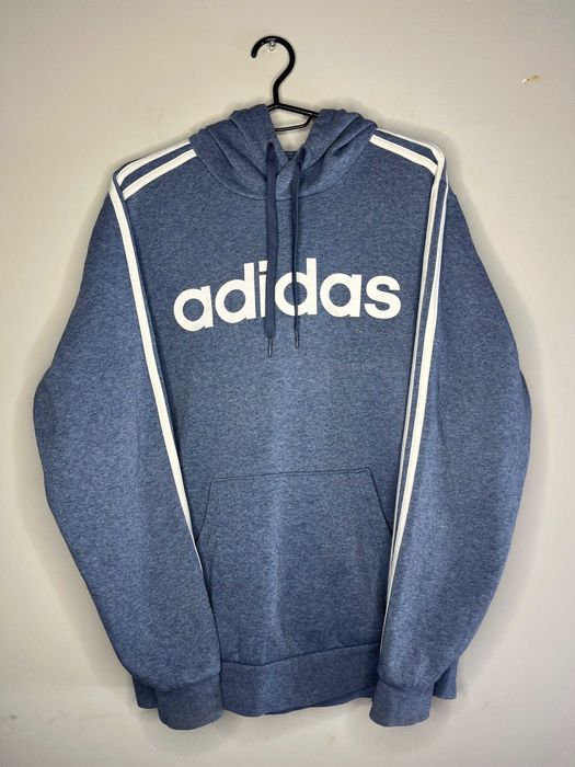 Adidas Essentials 3-Stripes Hooded Sweatshirt Мъжко Горнище