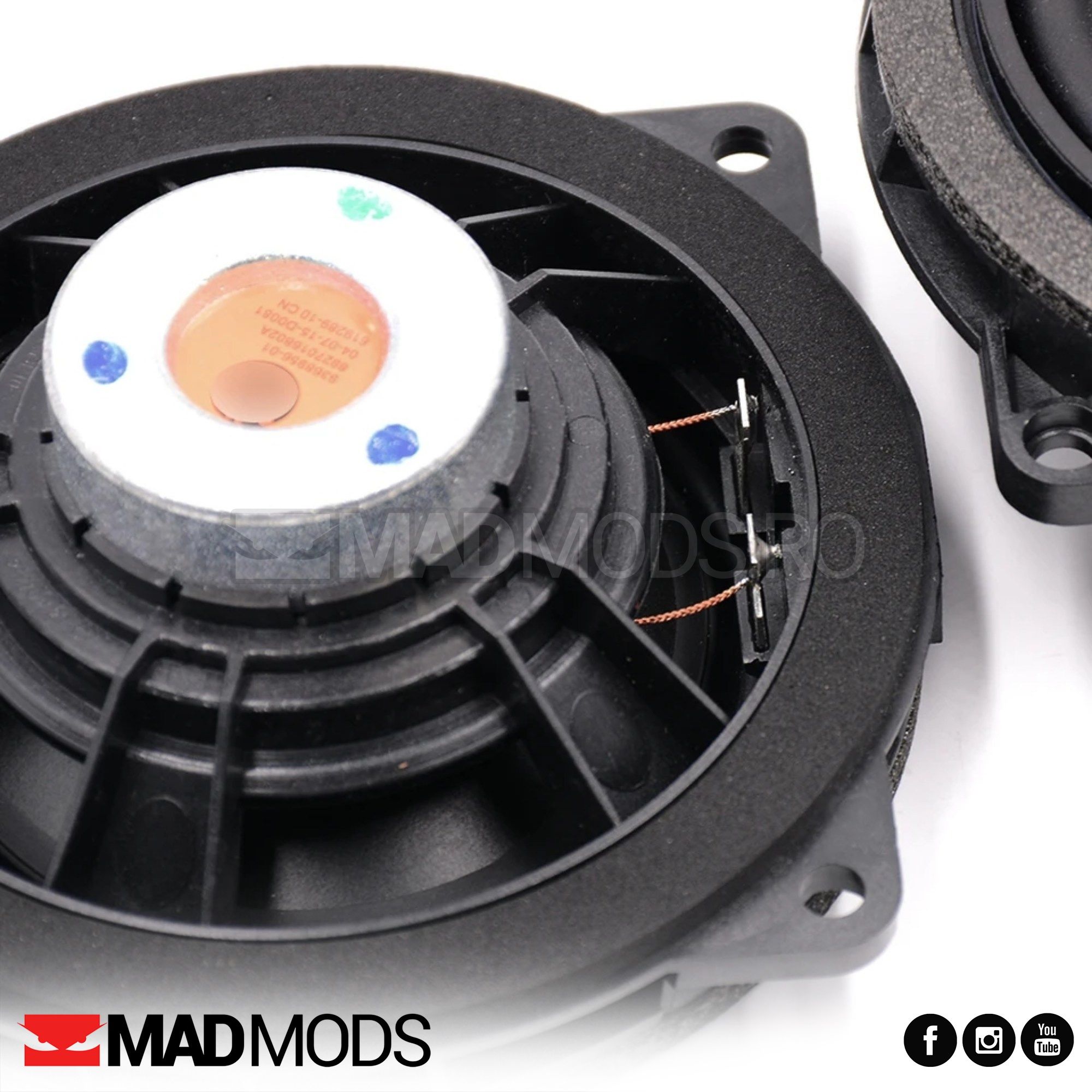 Boxe difuzoare portiera, Harman Kardon, 4.5″ 10cm BMW F06 F20 F30 F32