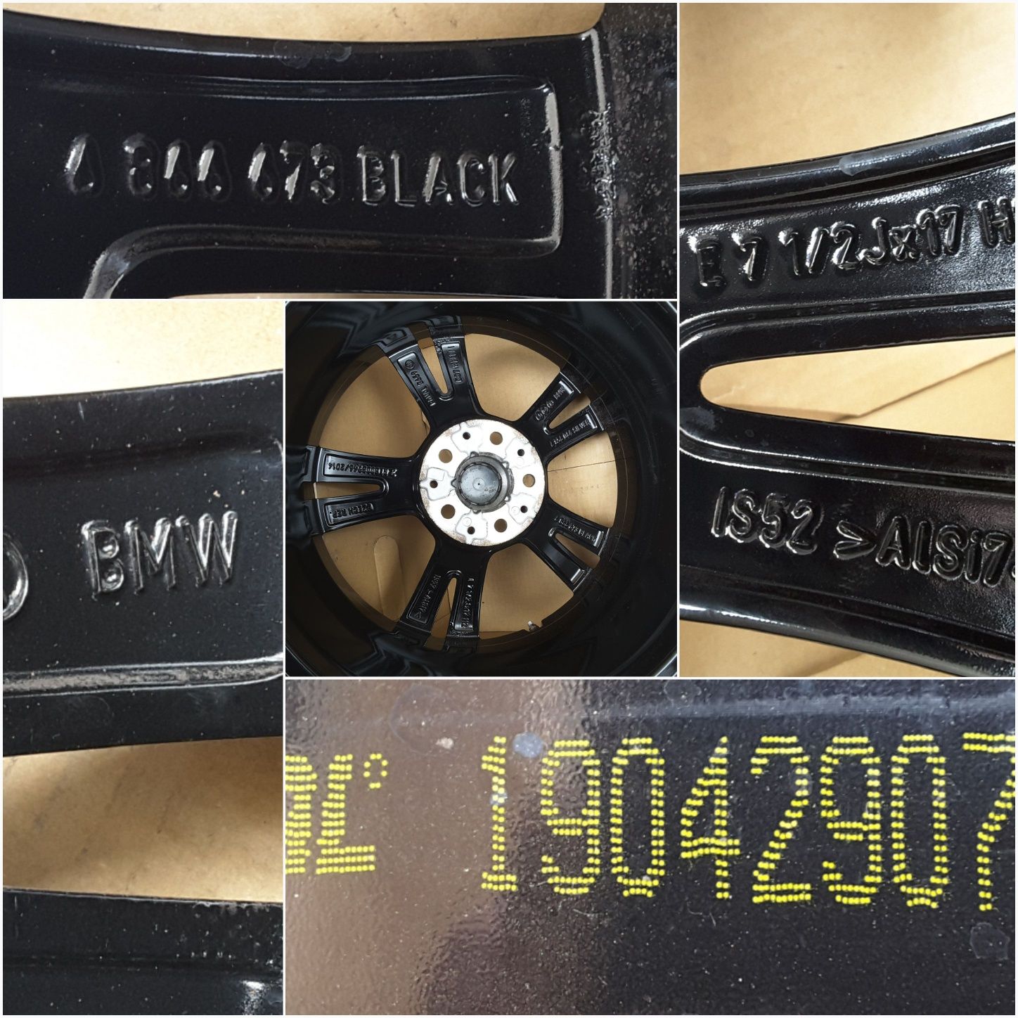 jante aliaj 17; 5x112; originale Bmw X1 f48, f49, X2 F39