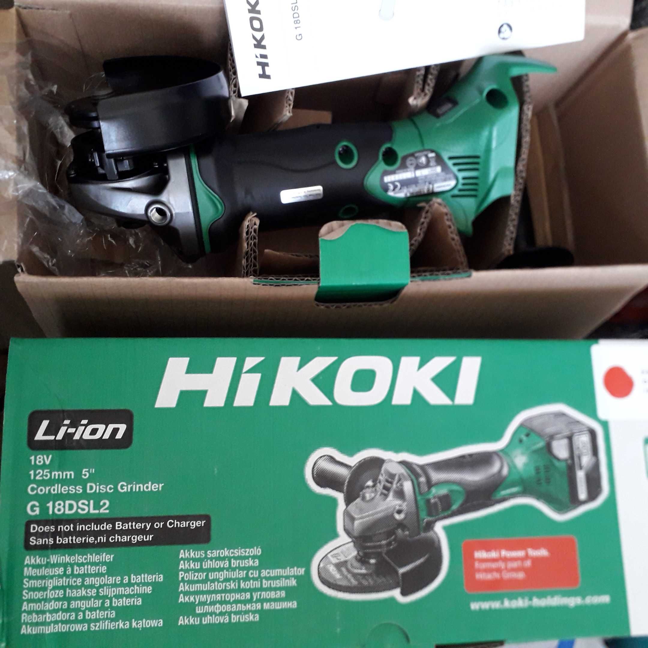 Corp polizor acumulator 18V Hikoki Hitachi G18DSL2 model nou garantie