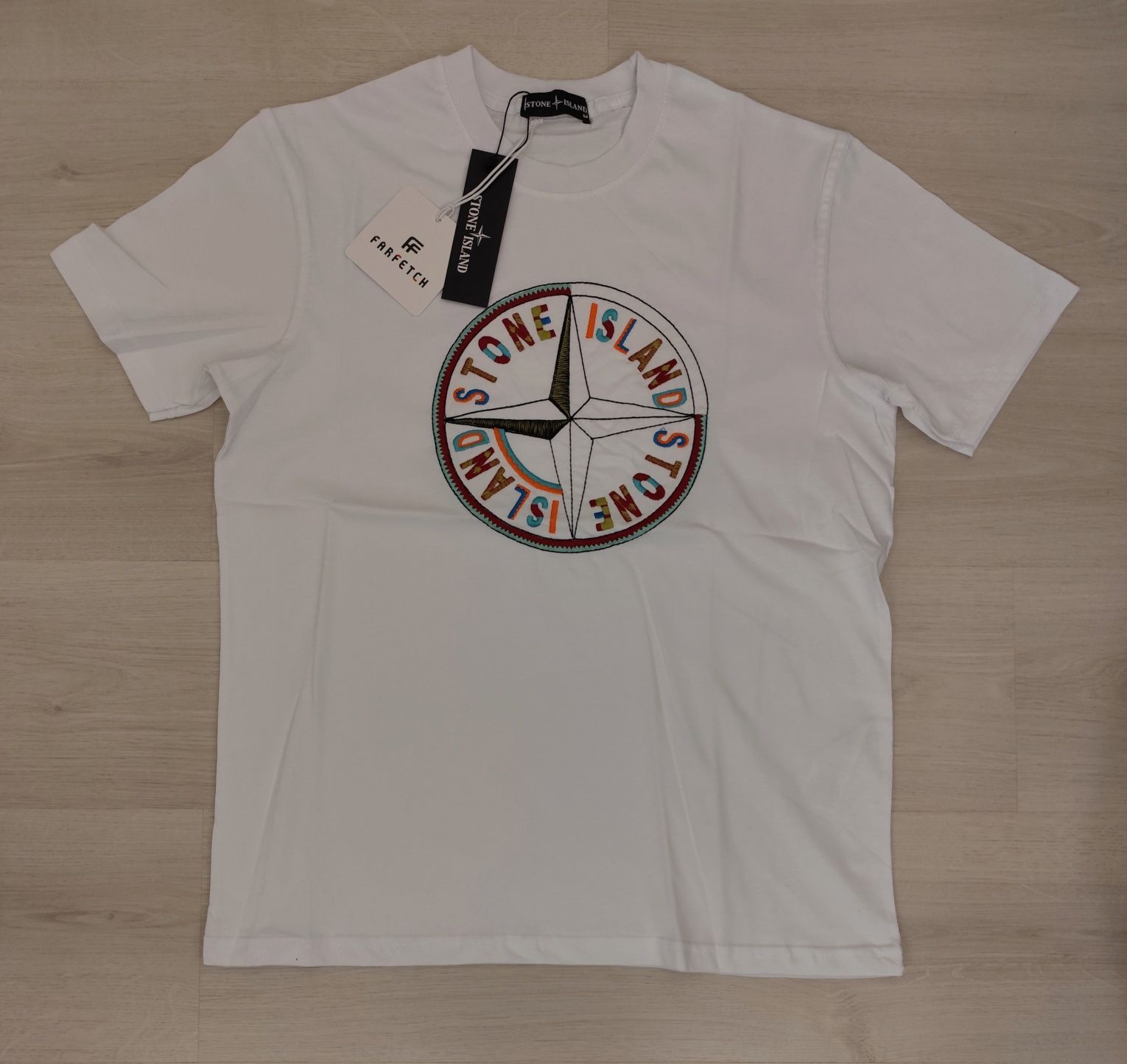 Мъжка фланелка тениска Stone Island C.p Company 100% памук  блуза нова