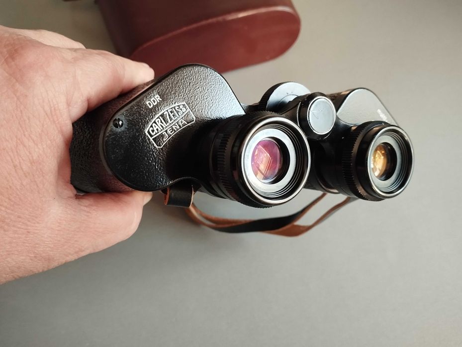 ТОП Немски Бинокъл Carl Zeiss Jena JENOPTEM-MULTI-COATED -10 х 50W-ГДР