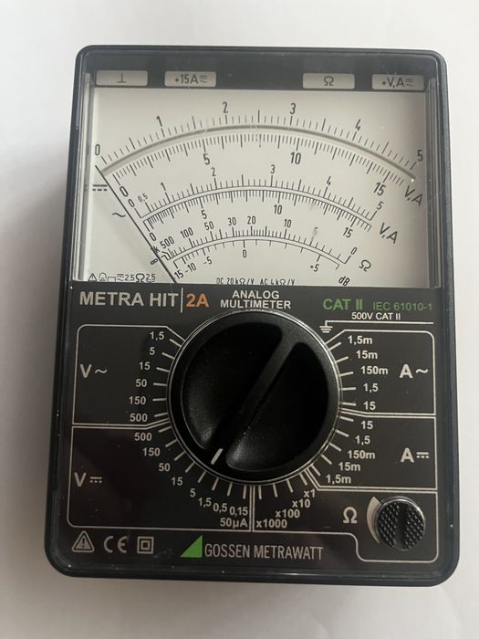 MULTIMETRU ANALOGIC Metra Hit 2A Gossen  Metrawatt
