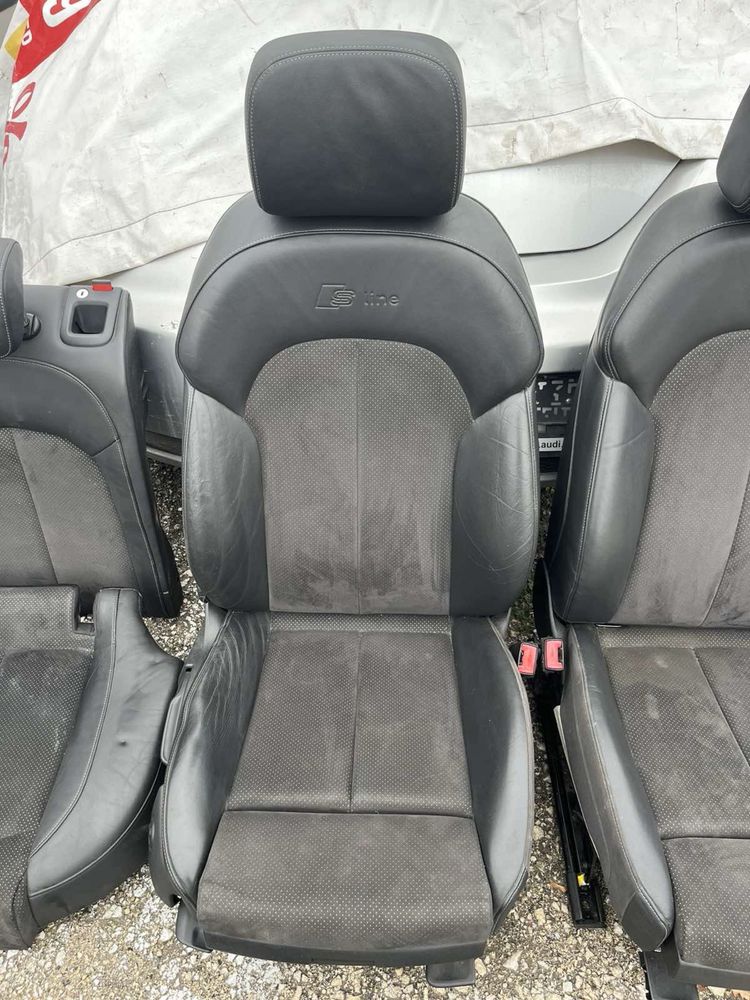 Кожен салон Audi A6 A7 4G Facelift алкантара плат Ауди А6 Н617