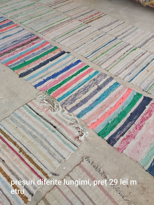 Război de țesut,preșuri, față de masă, cergă