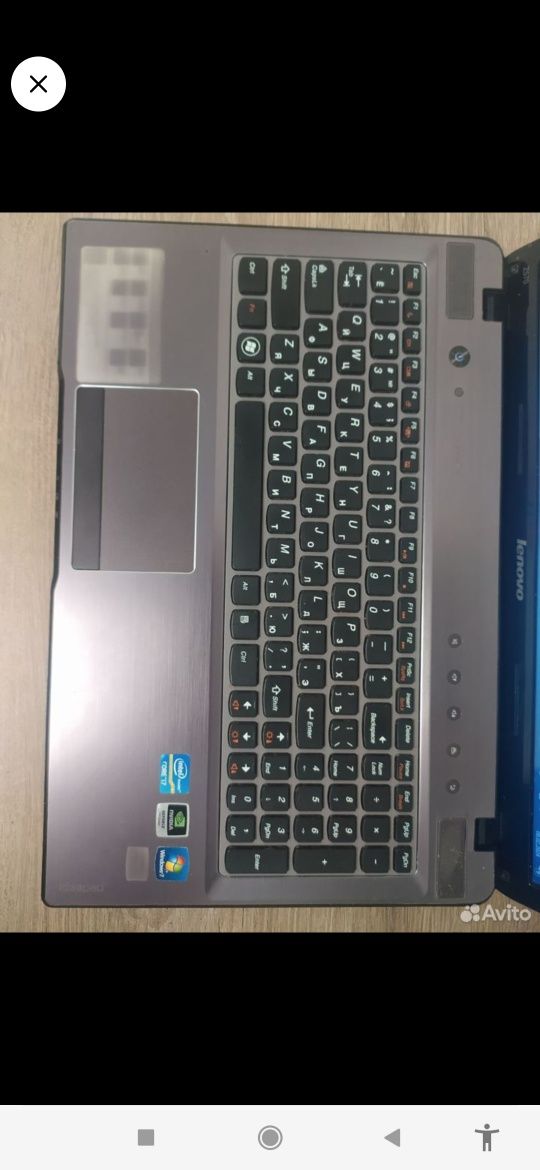 Ноутбук Lenovo z570 core i7