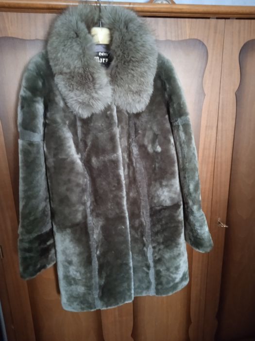Шуба женская мутон