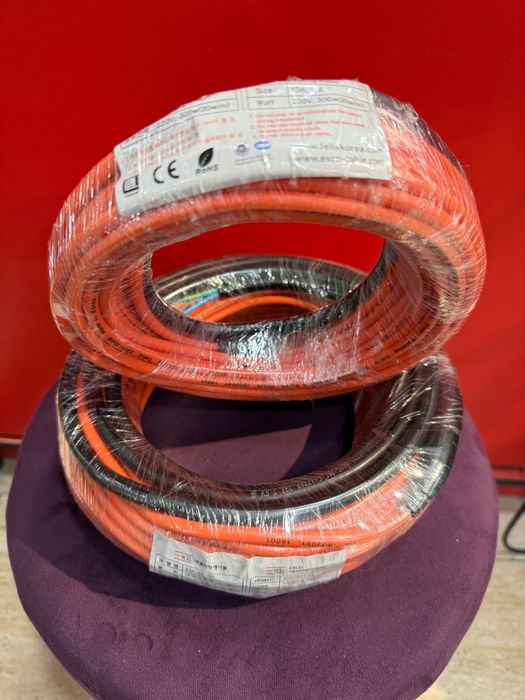 Теплый пол кабельный под кафель