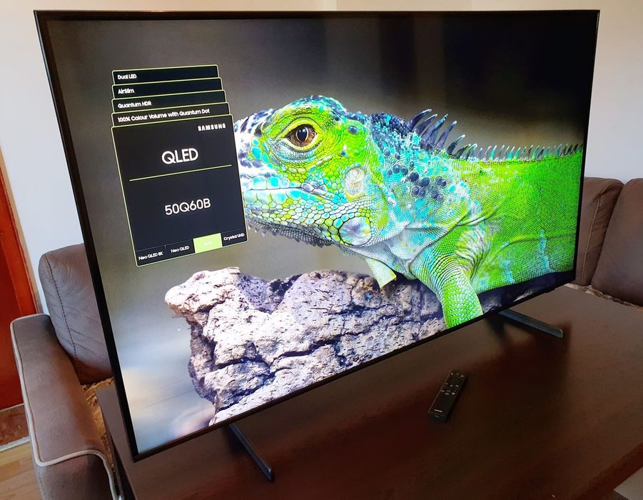 Телевизор - Samsung 50 ИНЧА - QLED - SMART TV - UHD - HDR !