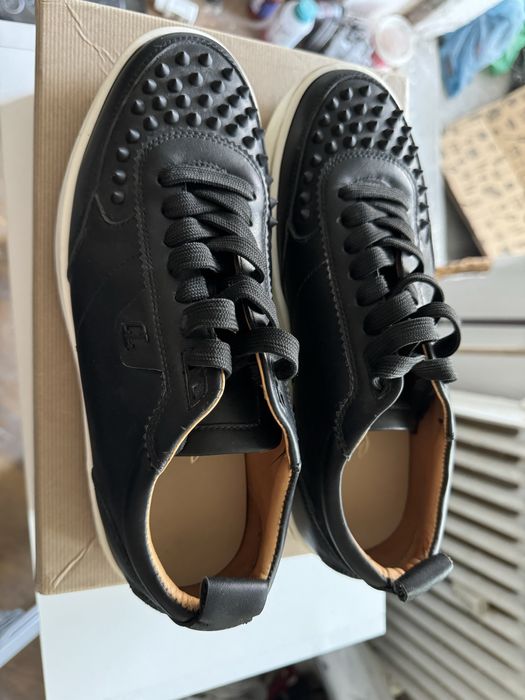 Christian Louboutin Happyrui Spikes Sneakers piele naturala 42