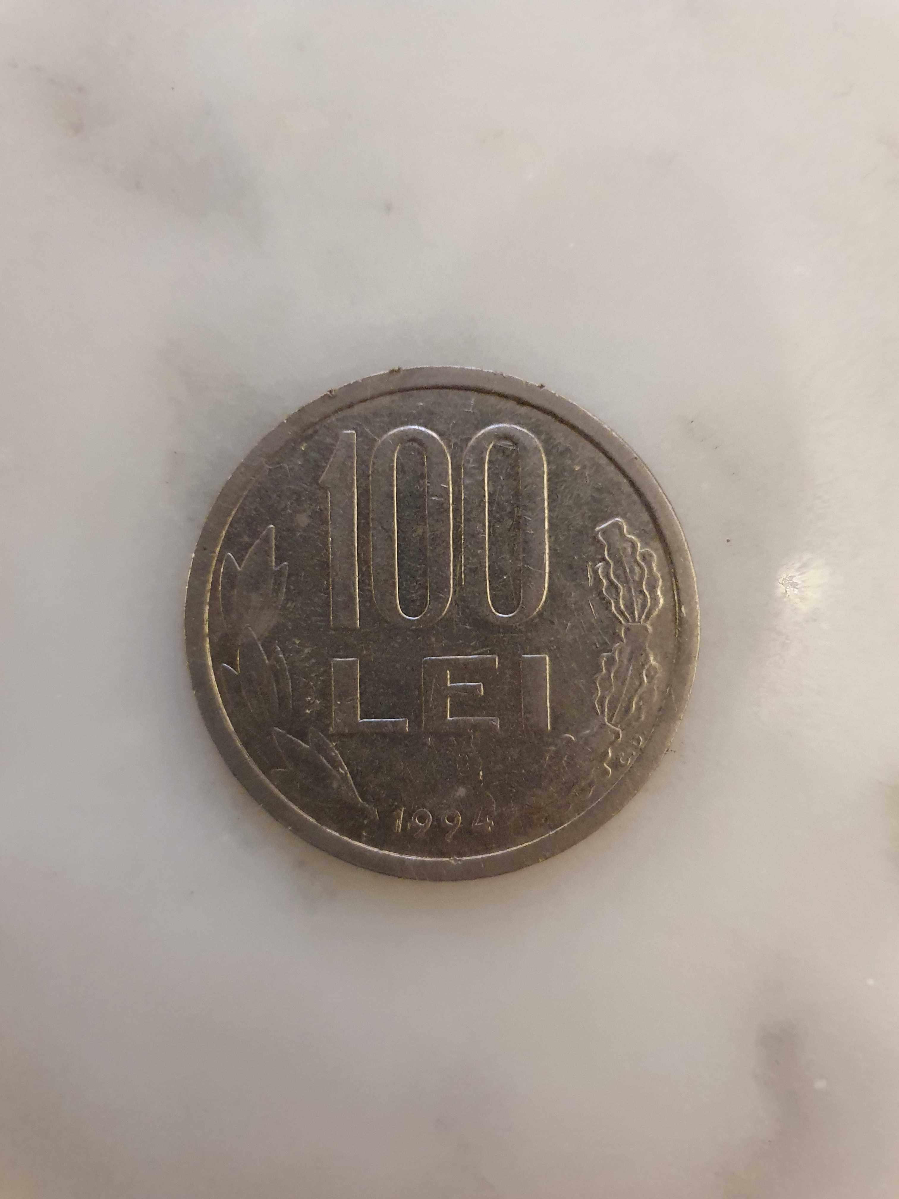 Moneda 100 lei. Anul 1994