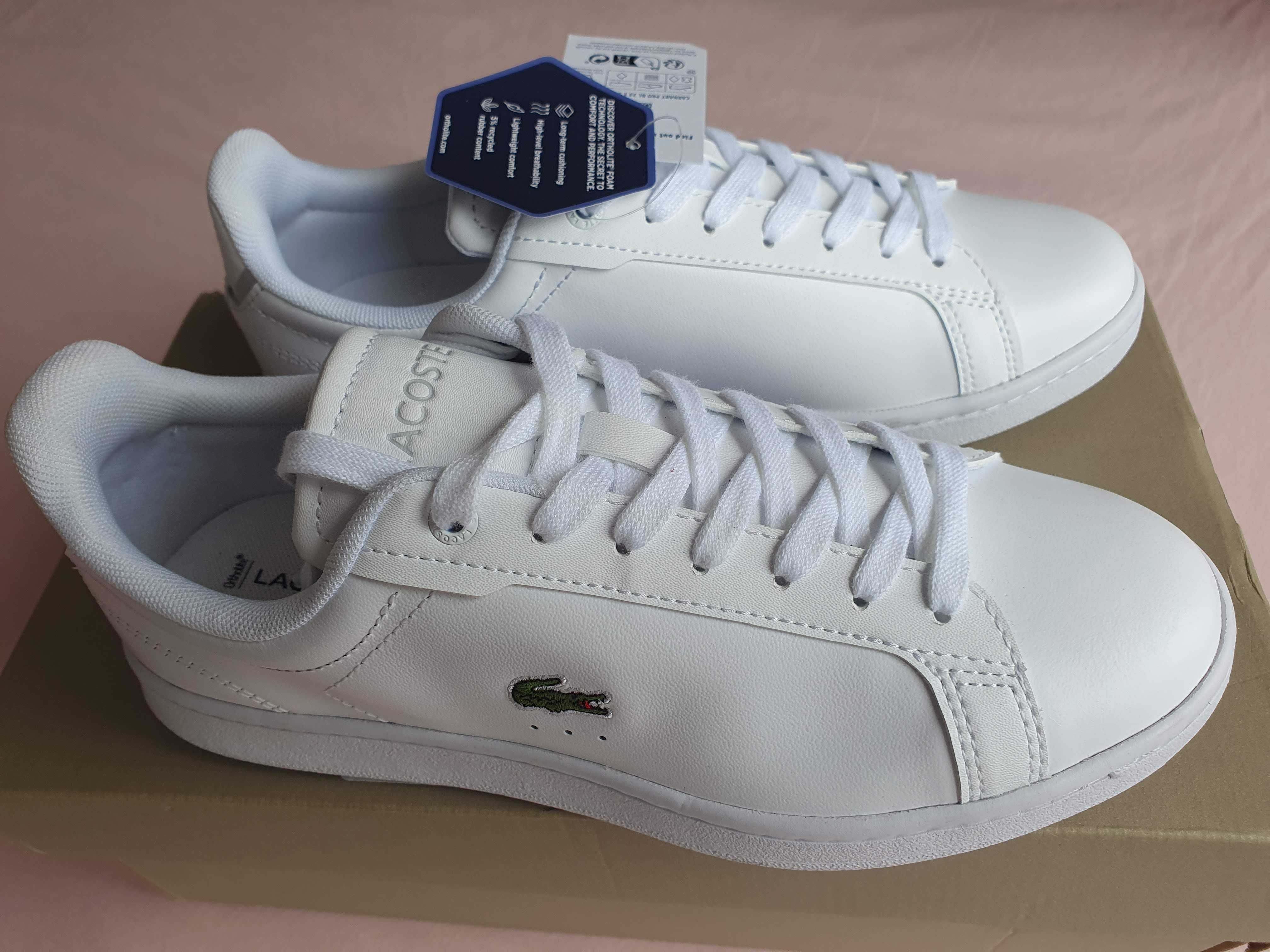 LACOSTE Carnaby Pro обувки размер 38, Великобритания