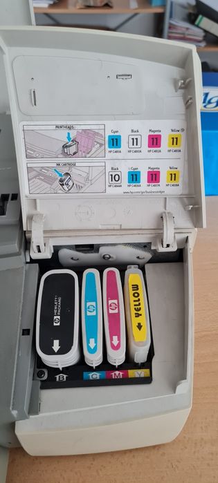 Принтер Hp business inkjet 2200 + нови печатащи глави