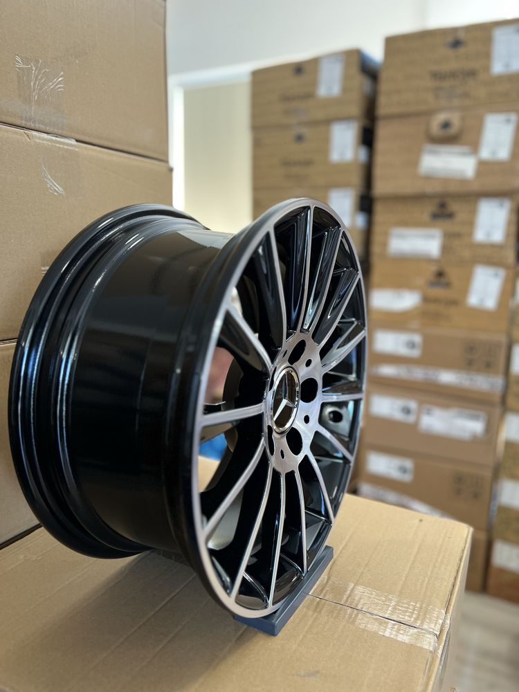 Jante Noi stil turbine R16 pentru Mercedes C A CLA GLA B V VITO E CLK