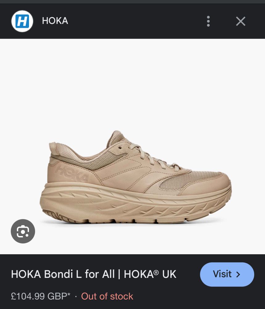 Adidasi Hoka U bondi L talpa de spuma marimea 44,5