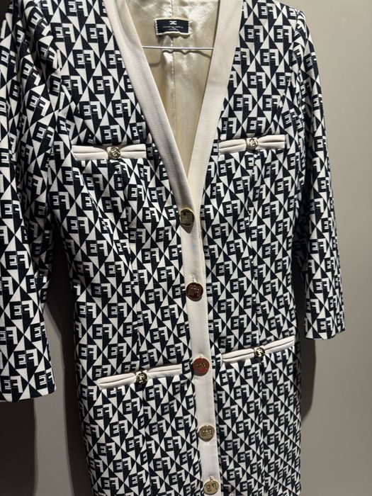 Рокля с принт Elisabetta Franchi, размер 40(S)