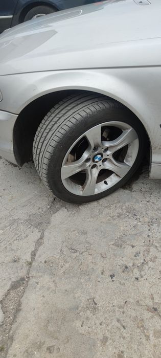 Джанти БМВ 17 5*120 8j et34 с зимни  гуми 205 50 17