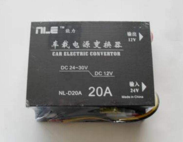 Преобразовател 24v - 12v (20A)