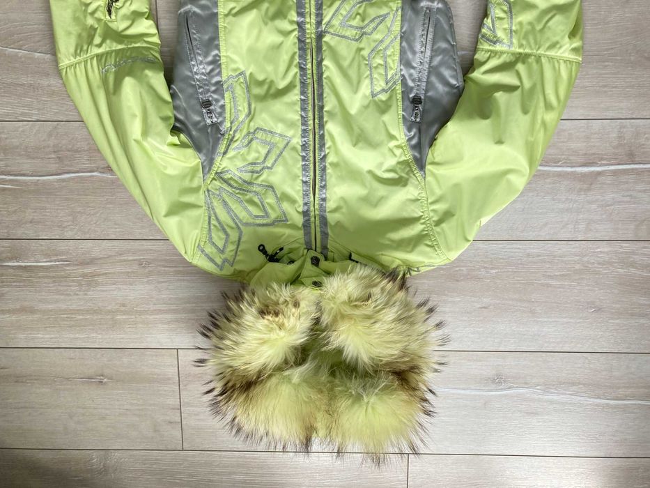 SPORTALM женско ски яке скиорско с естествен косъм размер 38 / S