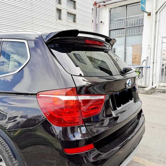 Eleron Luneta Lip Portbagaj Spoiler M pentru BMW X3 F25, Negru Lucios