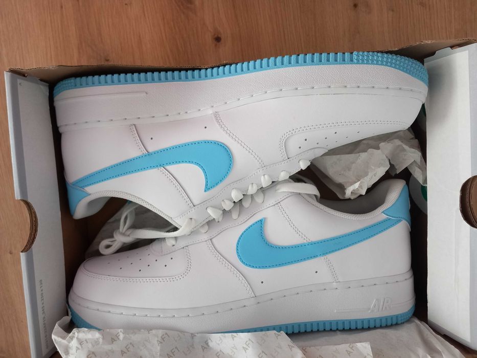 Мъжки маратонки сникърси Nike Air Force ЕСТЕСТВЕНА КОЖА НОВИ С ЕТИКЕТ