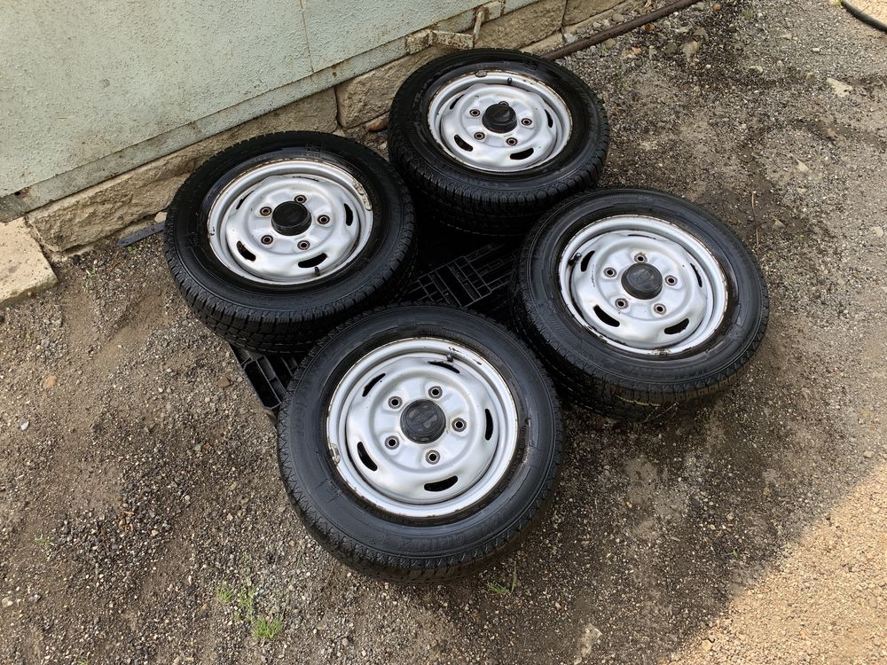 4бр.Оригинални джанти+ГУМИ 15цола 5x160 за БУС Ford Transit(2000-2024)