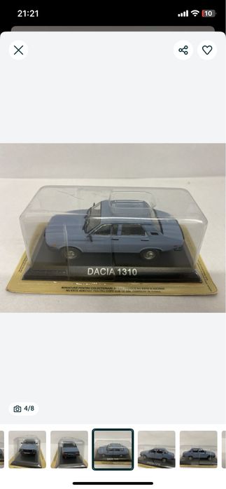 Dacia 1310 machetă auto scara 1:43  deagostini
