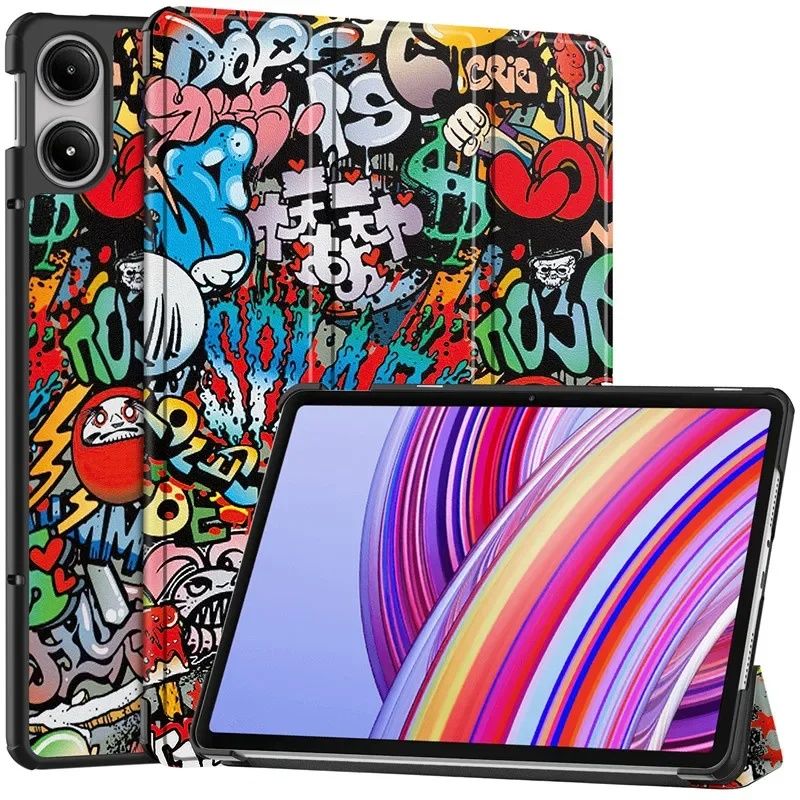Xiaomi Redmi Pad Pro 12,1" 2024/ Poco Pad/ Кожен смарт калъф за таблет
