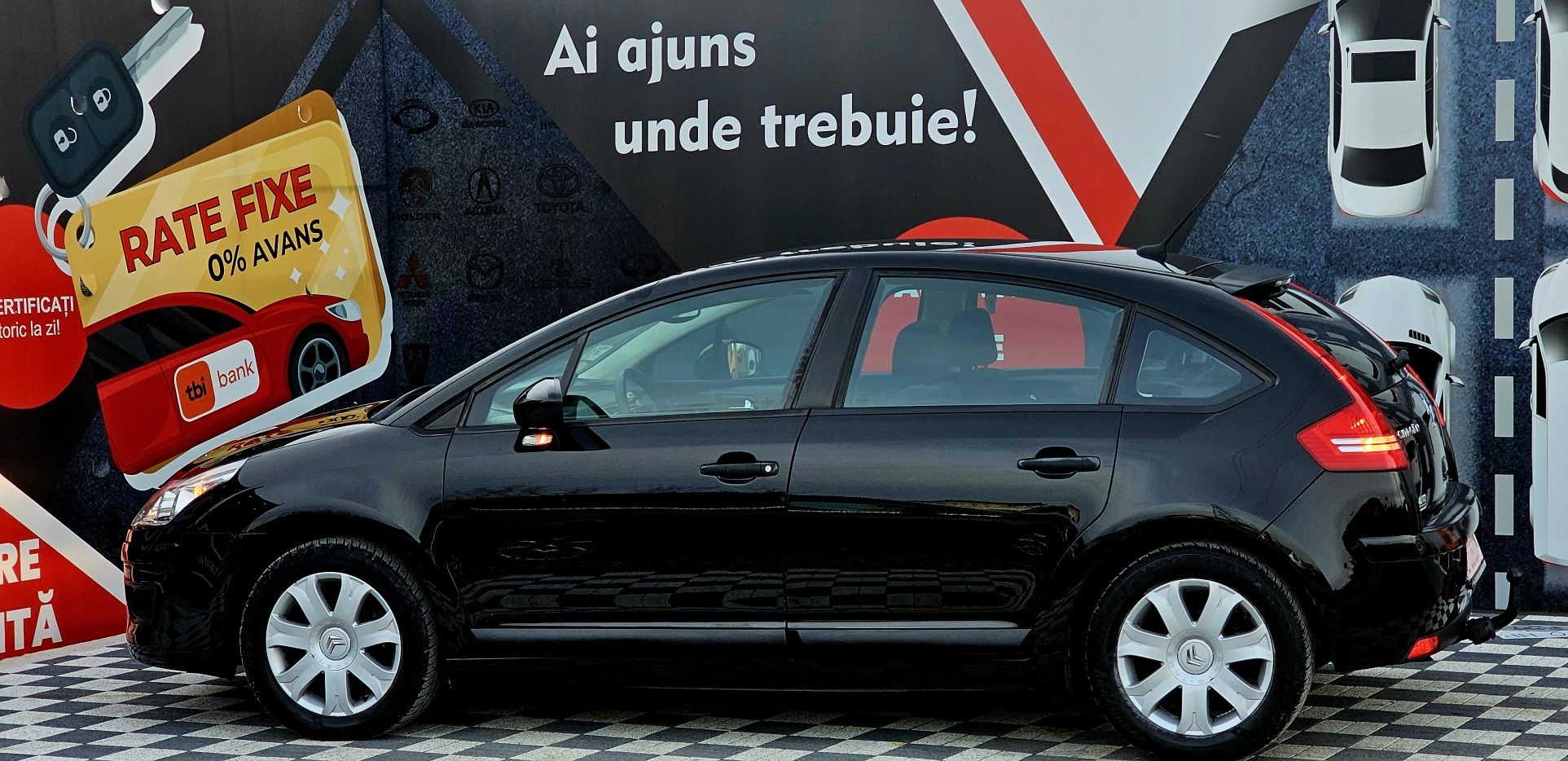 Citroen C4 1.6hdi 2010 E5 AUTOMAT klima Navi jante RATE Livrare gratui