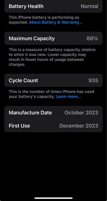 Iphone 15 FULL BOX baterie stare foarte buna  UNLOCKED IN ORICE RETEA