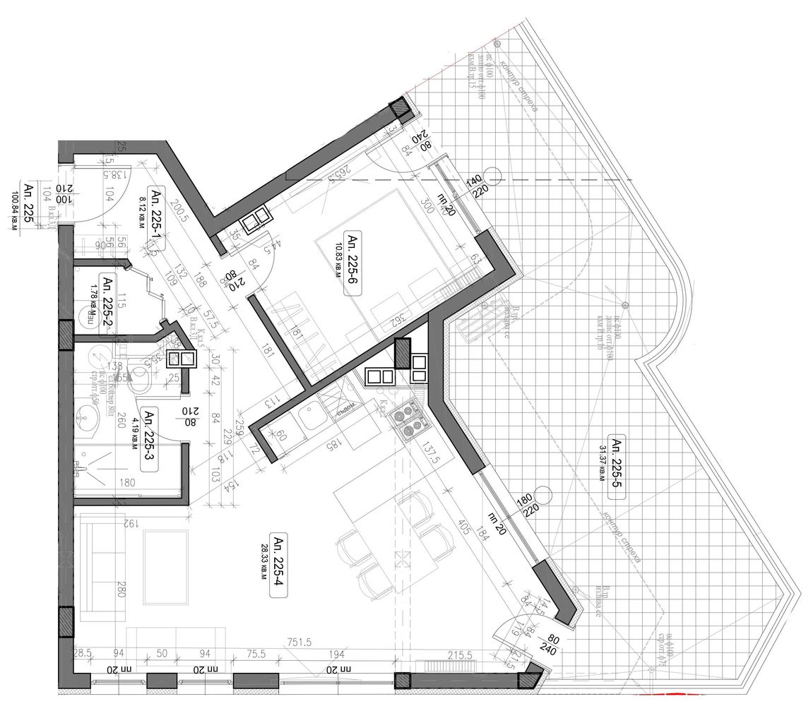 Продава се Двустаен апартамент в Варна, Възраждане 1 - 117 кв.м за 1451 €/кв.м - Снимка #6