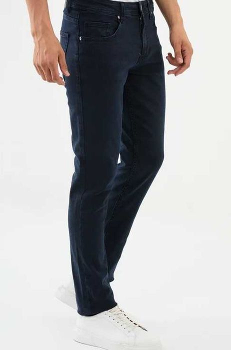 Blugi jeans slim 31/34 M de lux ZILLI made in France denim elastan